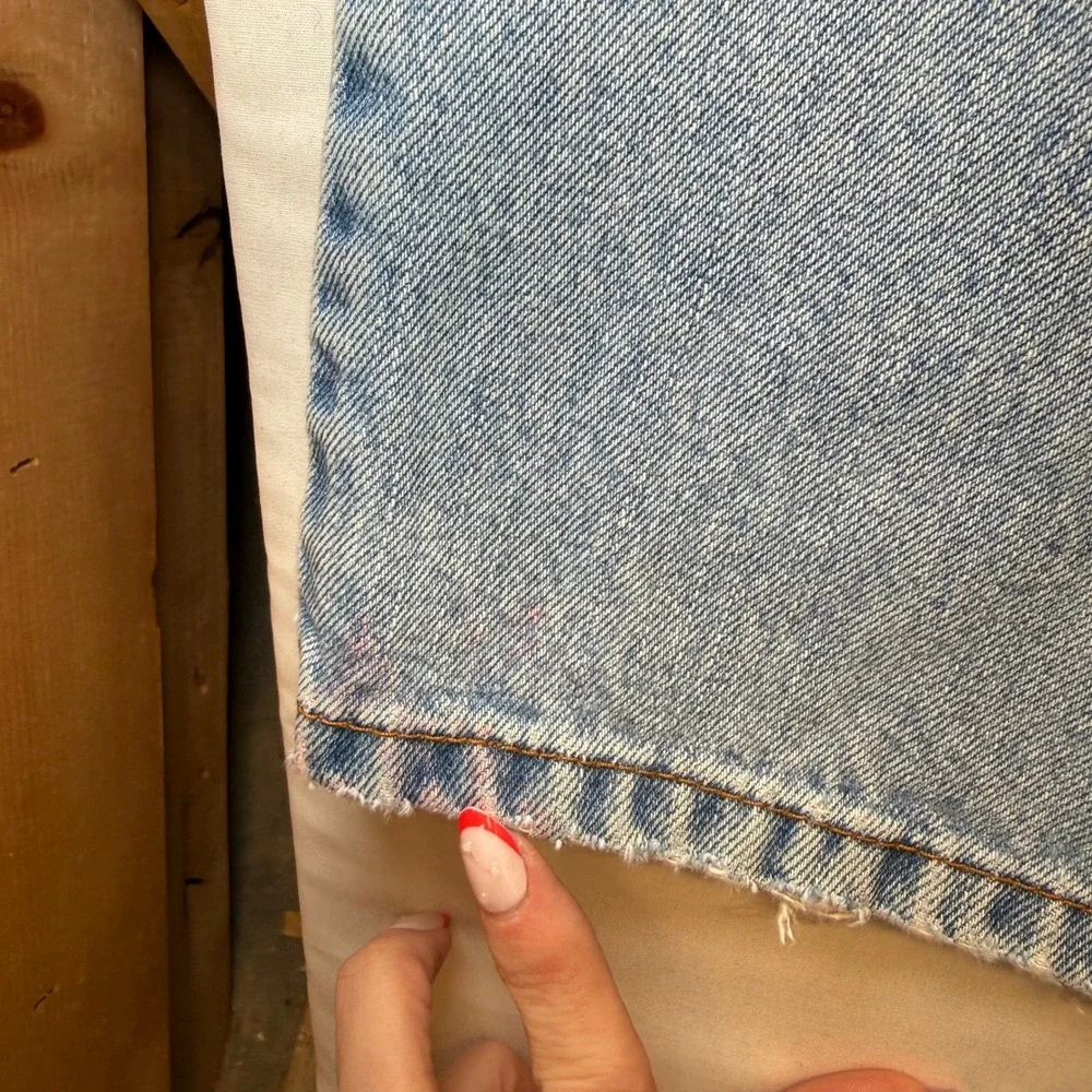 Levi's 505 Mens Jeans‎ Light Wash Regular Fit Denim Pants 90s Vintage 40x30